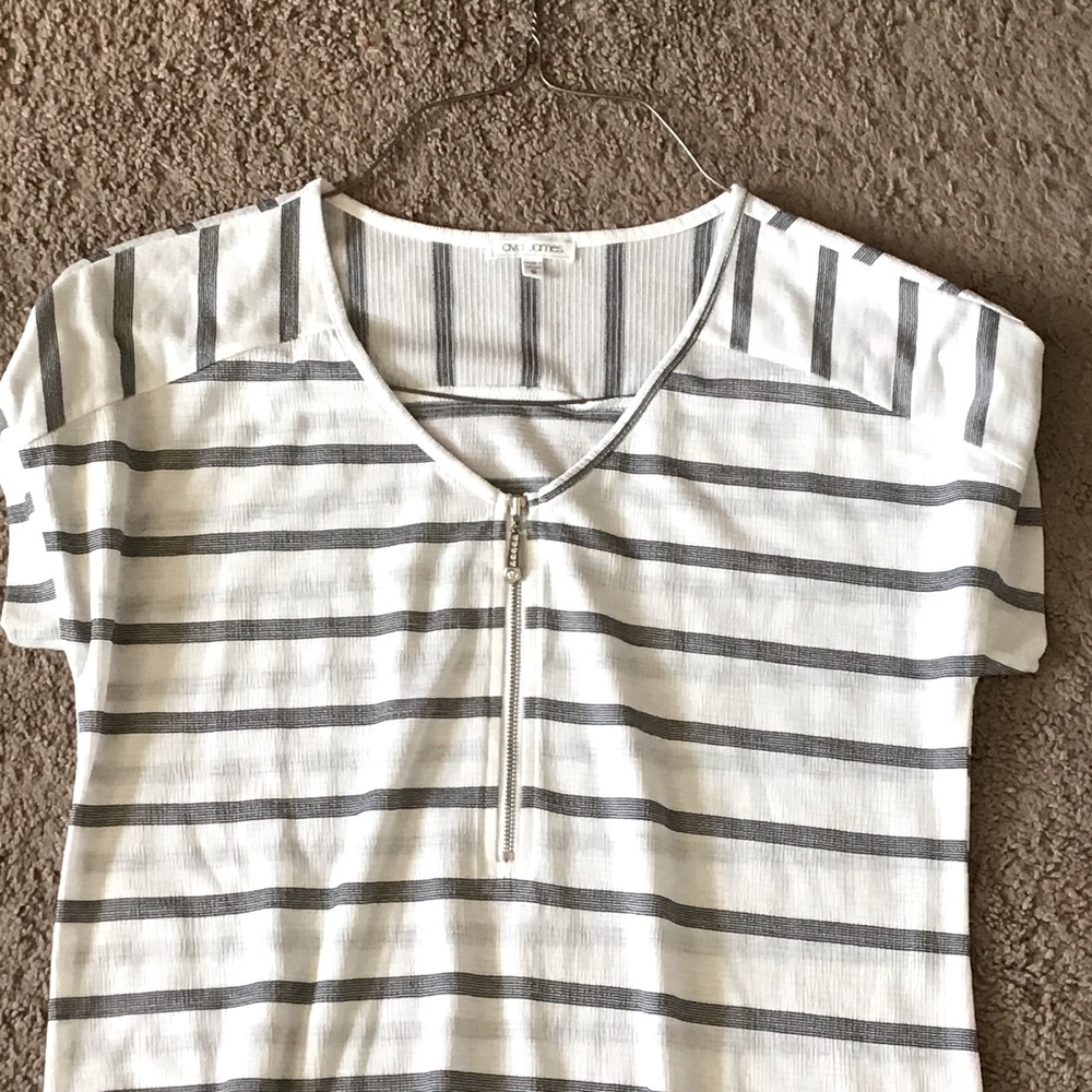 Striped Ava James small tee
